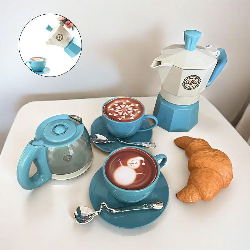 Kids Outdoor Dining Set - 4/11PCS inviare Gioca Simulazione Caffè Set