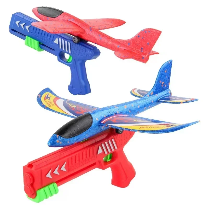 Kids Outdoor Xmas Gifts - Bambini 24/34cm schiuma aereo giocattolo pistola