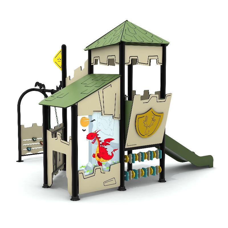 Kids Outdoor Climbing Structure - Set da gioco per esterni in