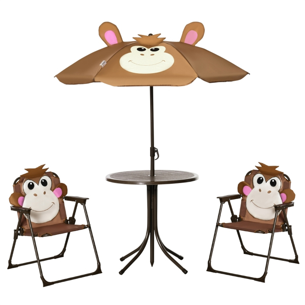 Kids Outdoor Dining Set - Set Tavolo e Sedie per Bambini