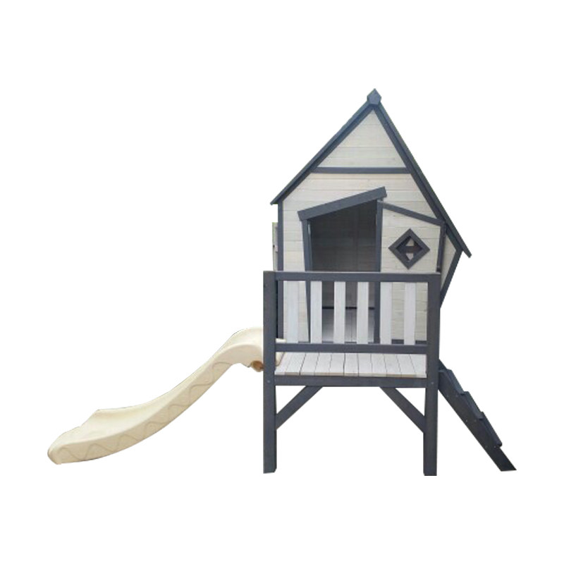 Kids Outdoor Playhouse - Grande casetta da gioco, asilo nido,