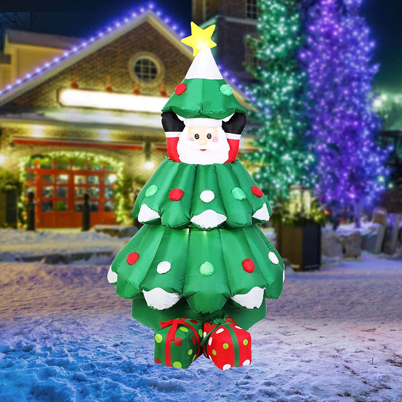Kids Outdoor Xmas Gifts - Albero di natale gonfiabile da 6