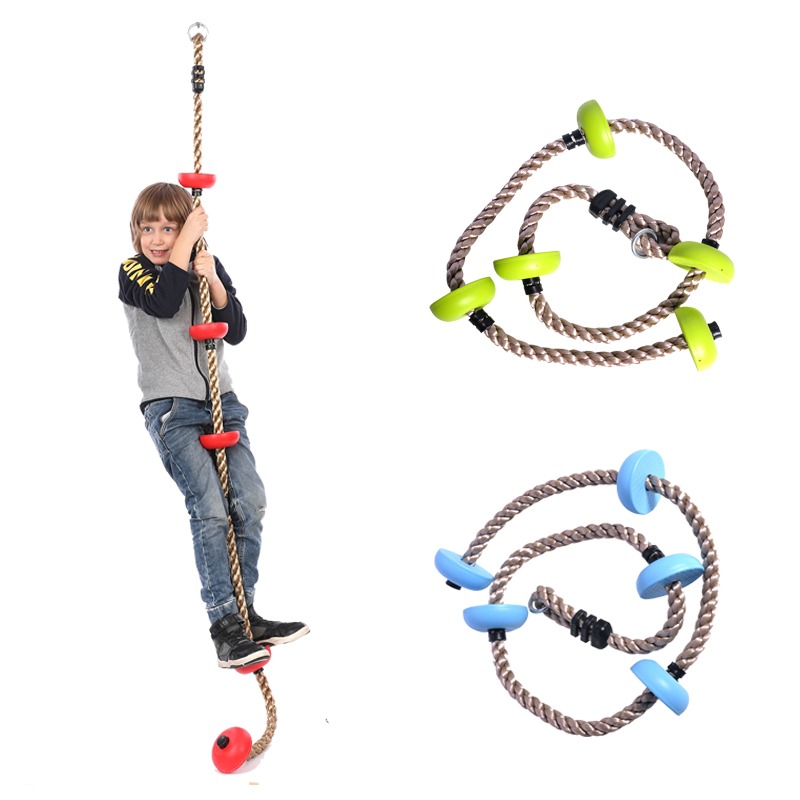 Kids Outdoor Climbing Structure - Corde da arrampicata per bambini Altalena