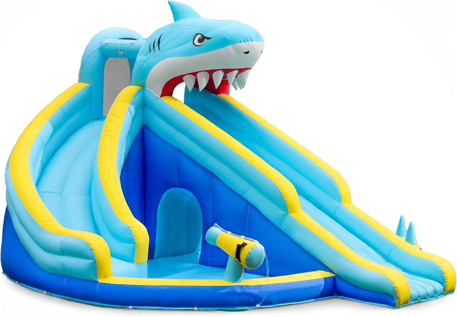 Kids Outdoor Bounce House - Scivolo d'Acqua Gonfiabile per Bambini da