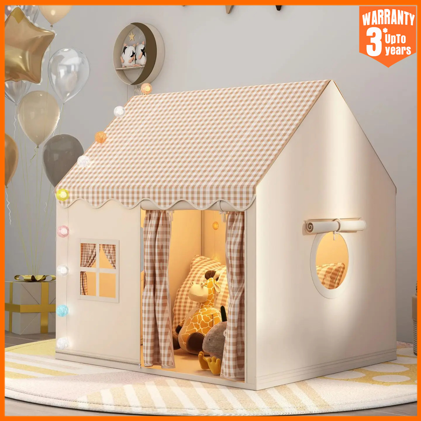 Kids Outdoor Playhouse - Tenda Gioco per Bambini Castello Principessa,
