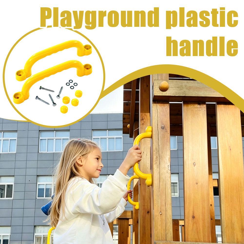 Kids Outdoor Playhouse - Maniglie di sicurezza per parco giochi,