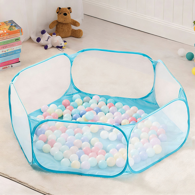 Kids Outdoor Net - Piscina di palline pieghevole e portatile