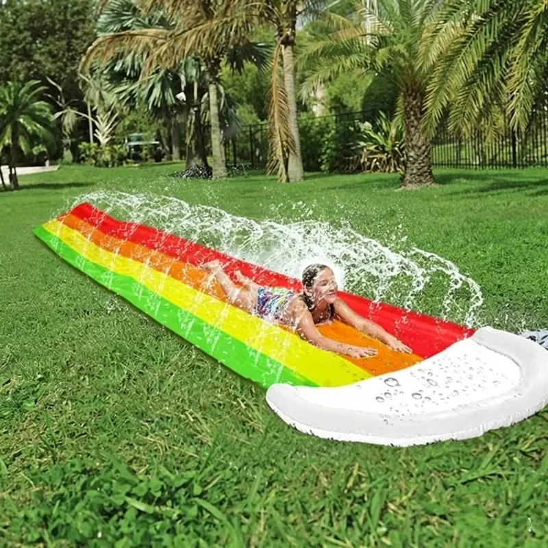 Kids Outdoor Bounce House - Giochi d'acqua gonfiabili estivi per esterni,