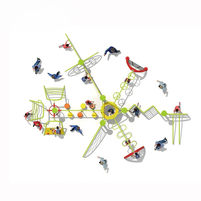 Kids Outdoor Climbing Structure - Attrezzature da gioco per esterni per
