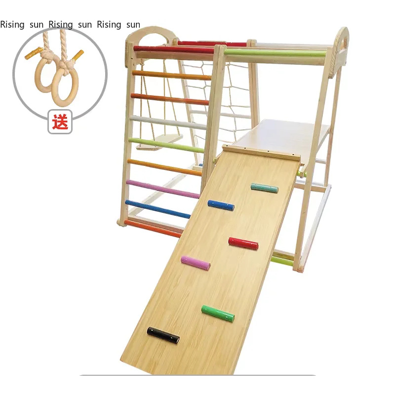 Kids Outdoor Climbing Structure - Struttura da Arrampicata in Legno per