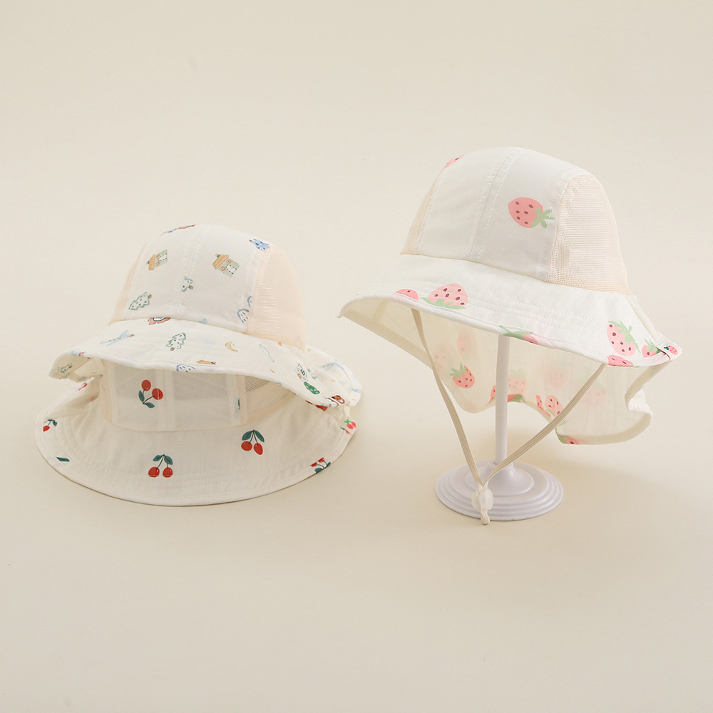 Kids Outdoor Net - Cappello Estivo da Spiaggia per Bambini,