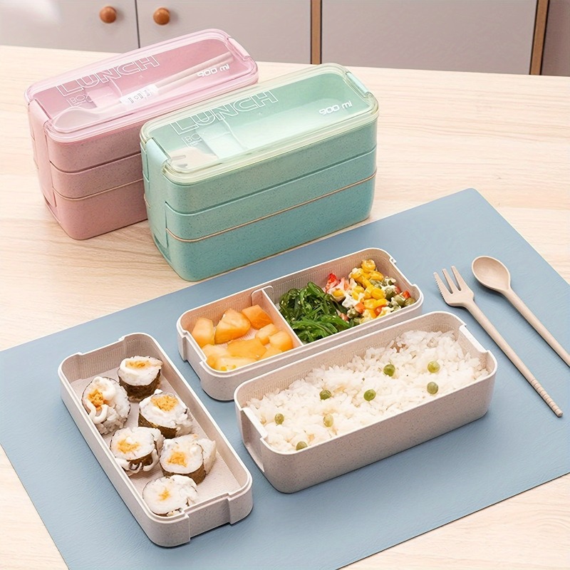 Kids Outdoor Dining Set - Bento Box portatile, Lunch Box a