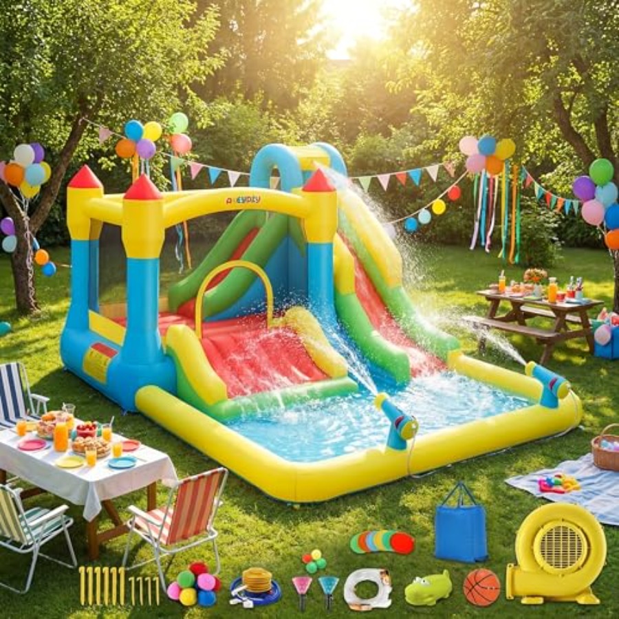 Castello gonfiabile acquatico  - Kids Outdoor Bounce House recensione e prezzo