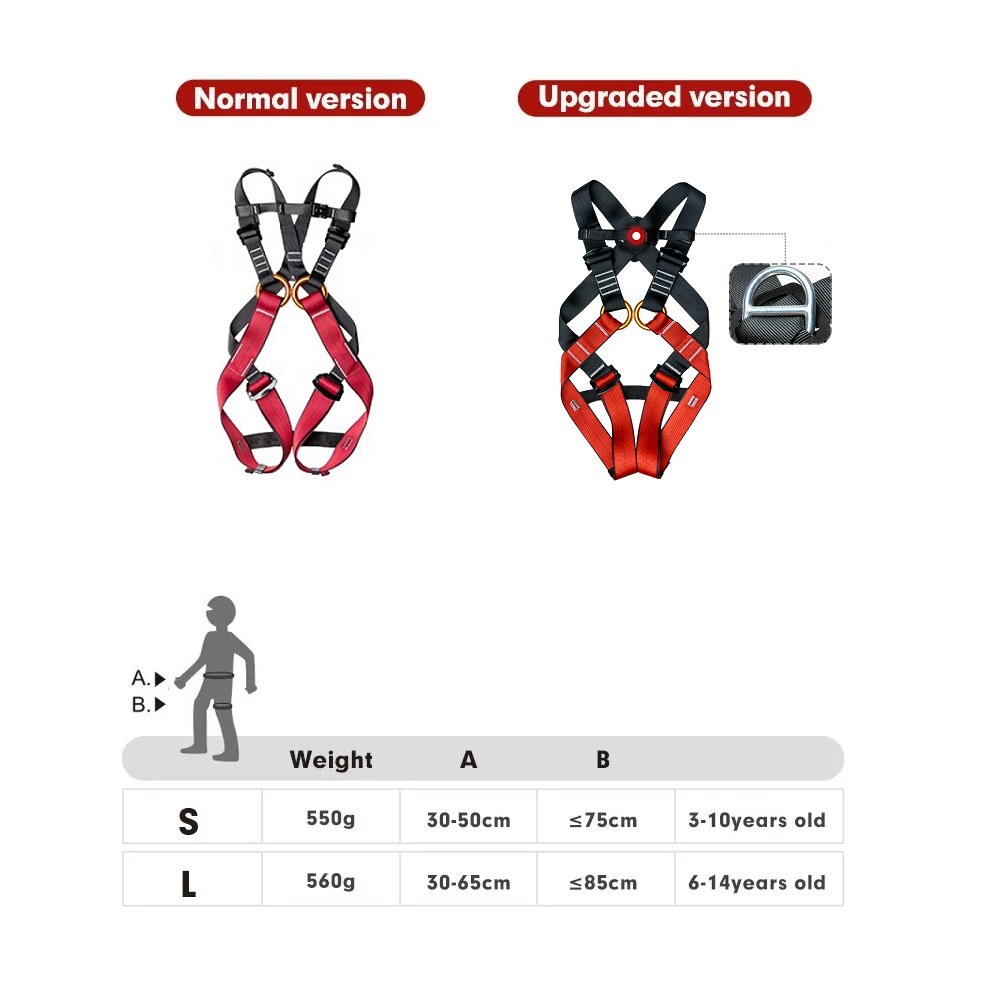 Imbracatura per tutto il corpo - Kids Outdoor Climber recensione e prezzo