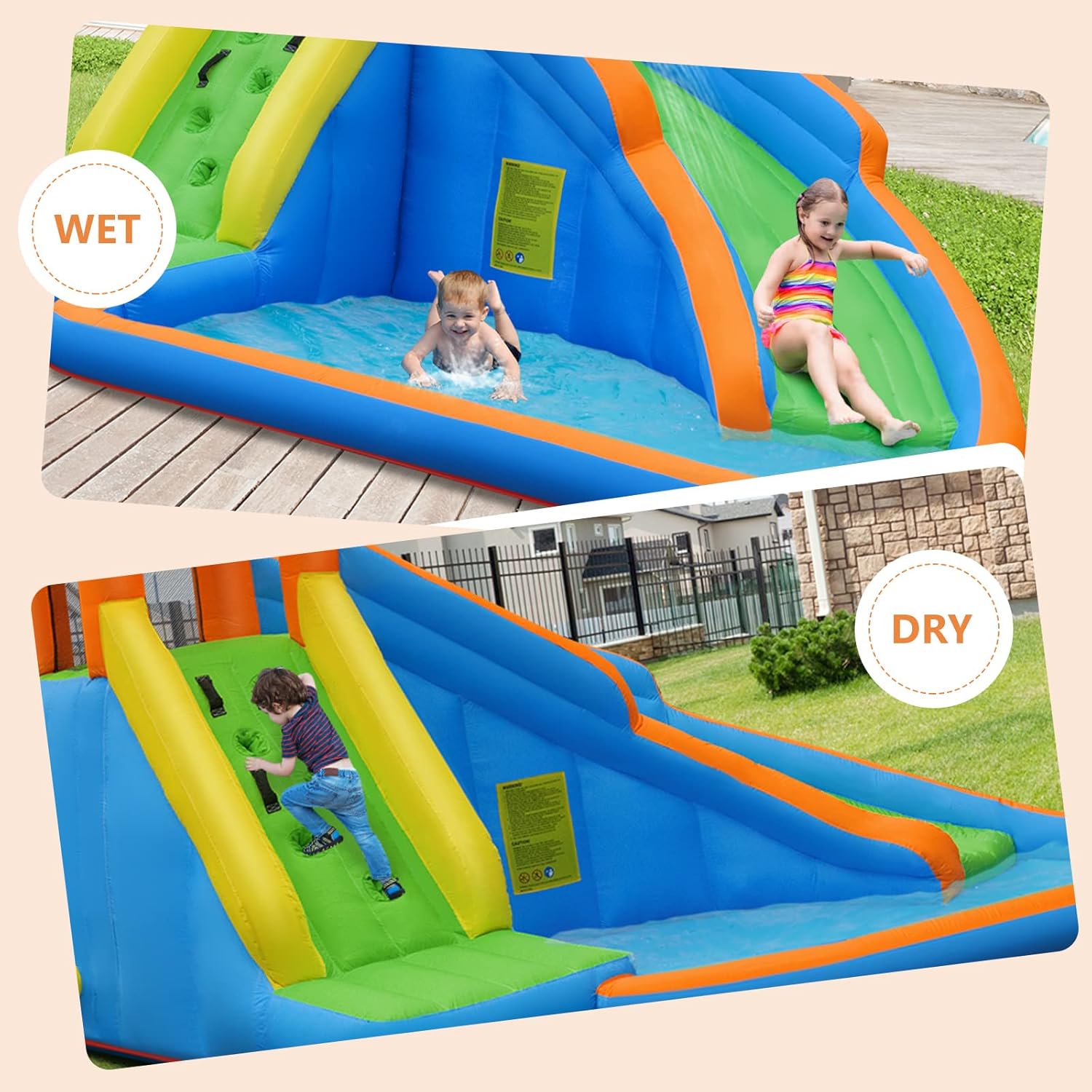 Parco Acquatico Gonfiabile Gig - Kids Outdoor Climbing recensione e prezzo