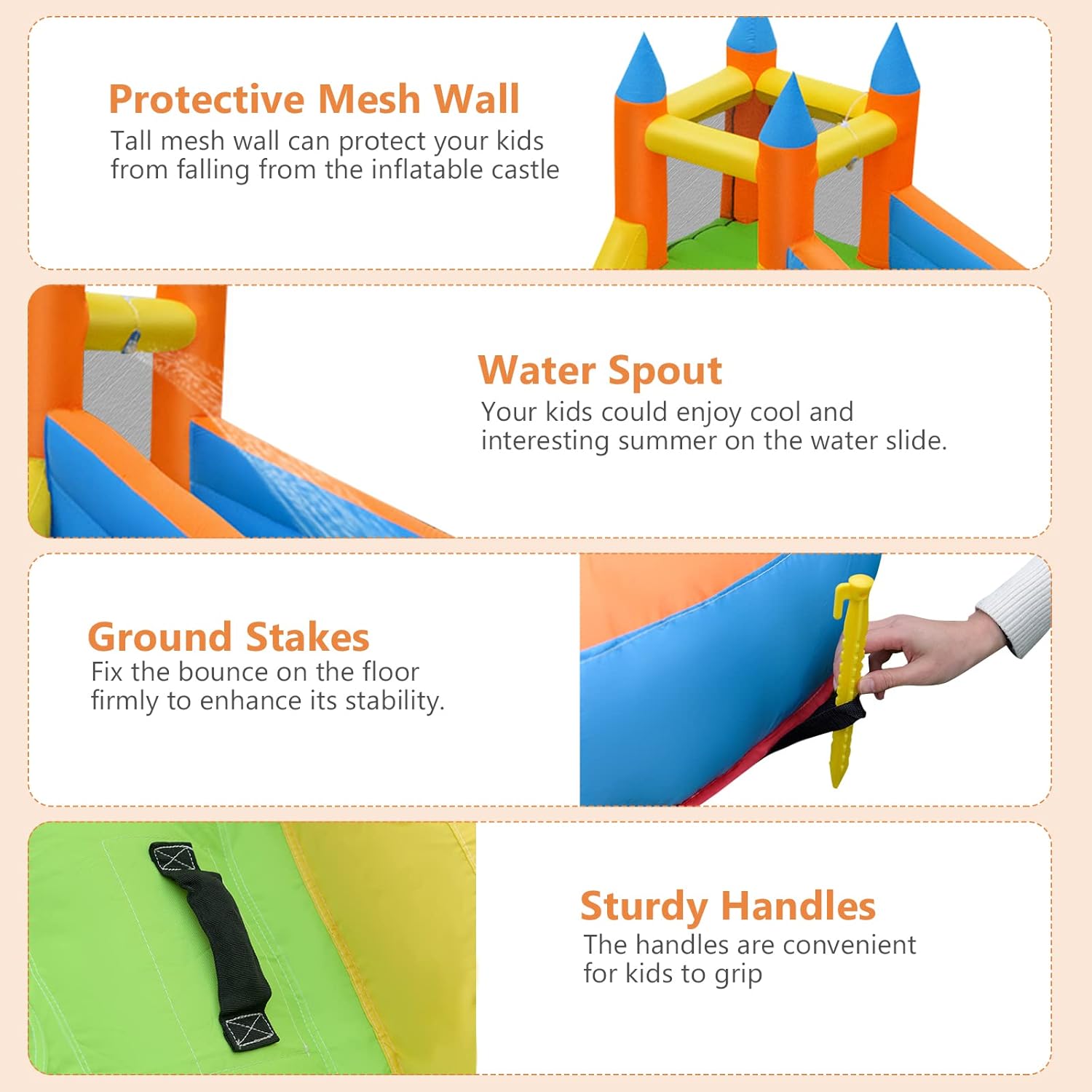 Parco Acquatico Gonfiabile Gig - Kids Outdoor Climbing recensione e prezzo