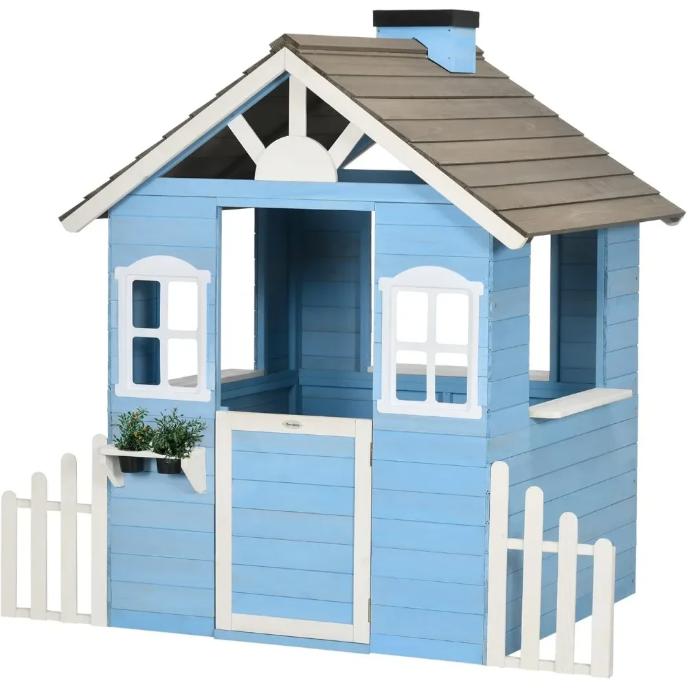 Casetta da gioco per bambini C - Kids Outdoor Playhouse recensione e prezzo