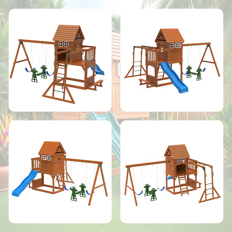 Grande Attrezzatura da Gioco p - Kids Outdoor Swing And Slide recensione e prezzo