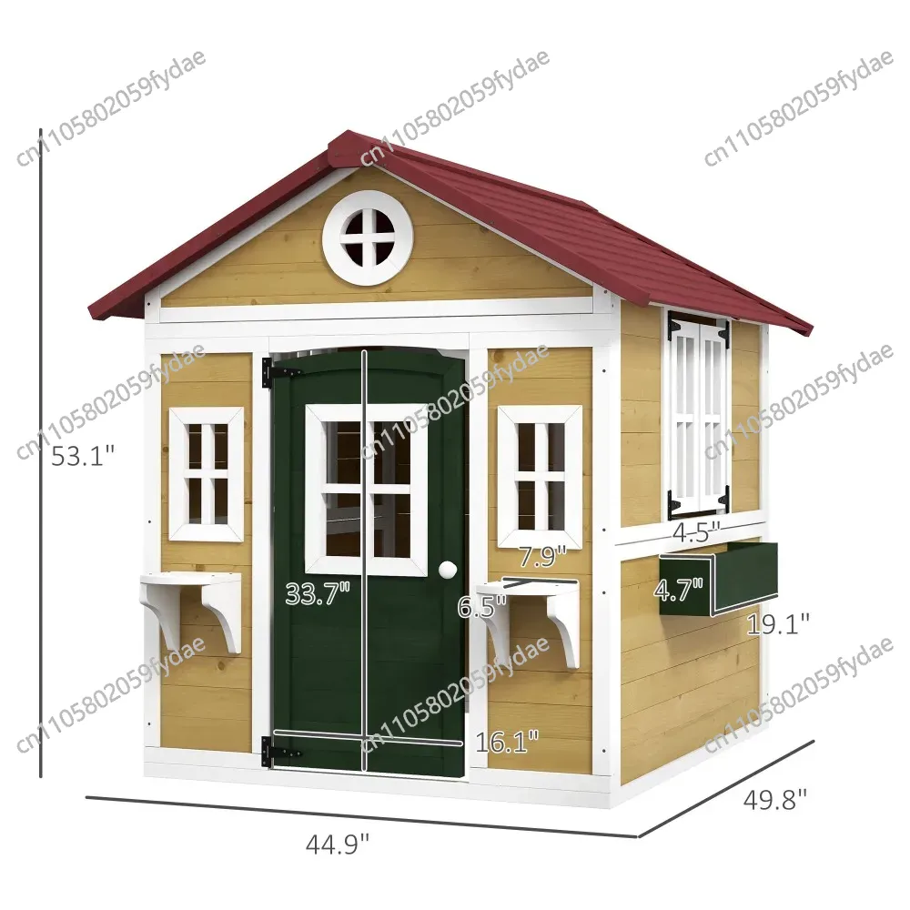Casetta da gioco per bambini d - Kids Outdoor Playhouse recensione e prezzo