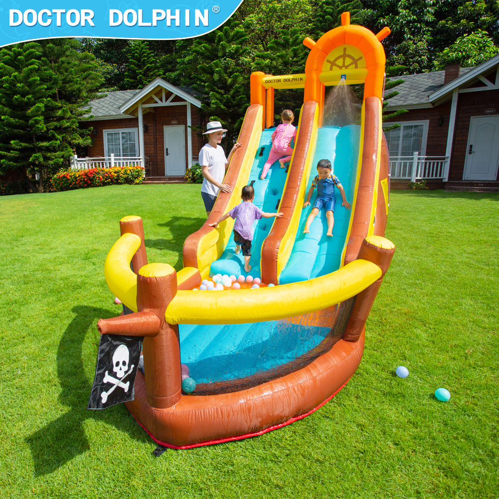 Dottore Delfino Nave pirata Ca - Kids Outdoor Bounce House recensione e prezzo