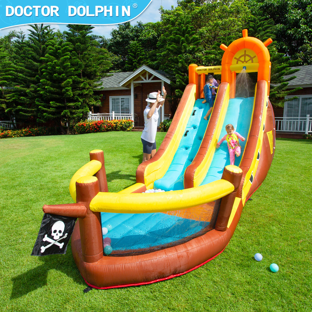 Dottore Delfino Nave pirata Ca - Kids Outdoor Bounce House recensione e prezzo