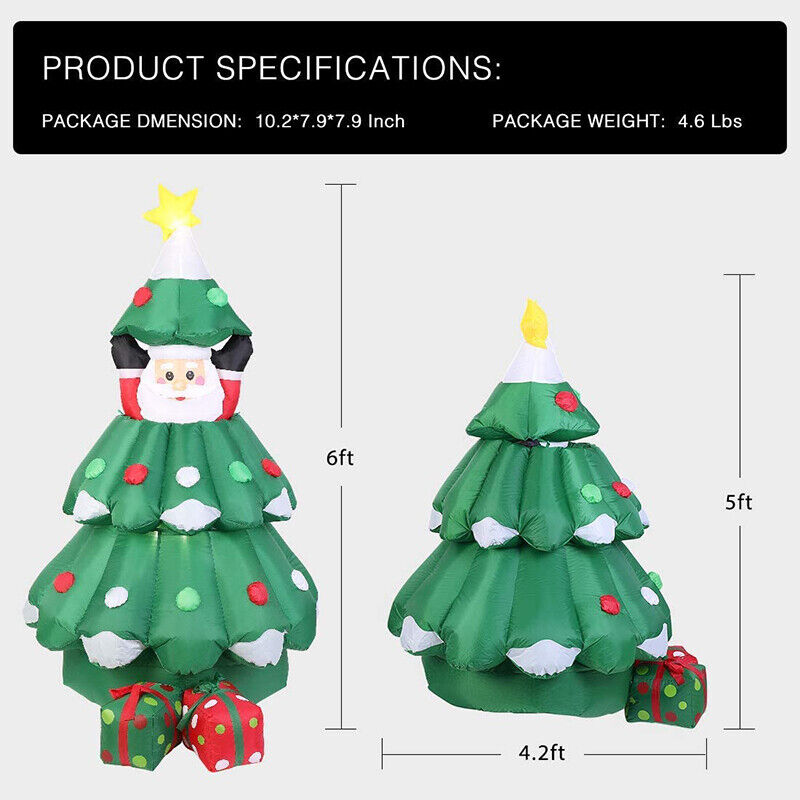 Albero di natale gonfiabile da - Kids Outdoor Xmas Gifts recensione e prezzo