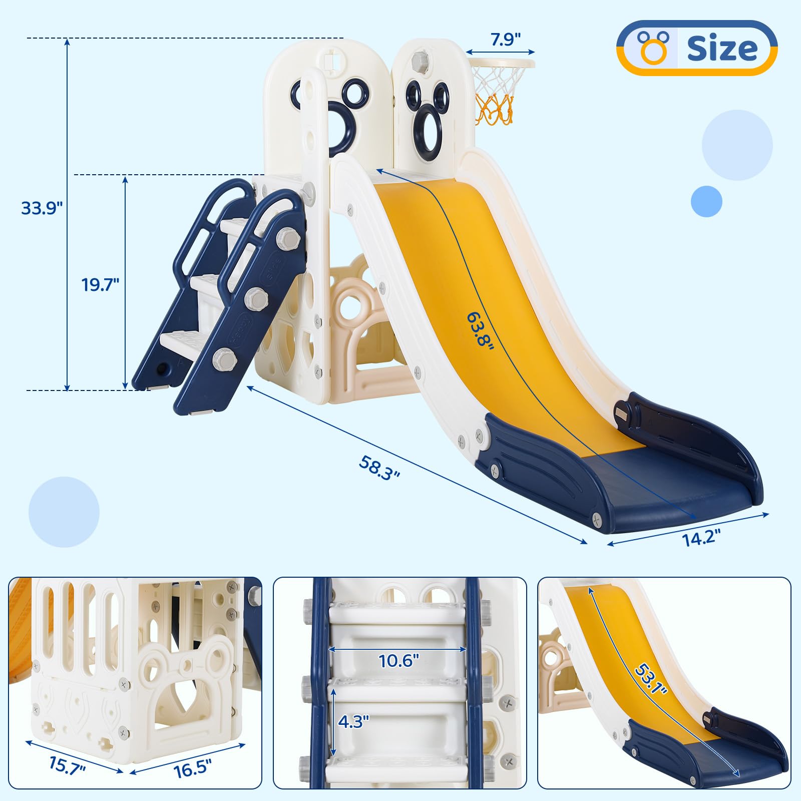 Set Giochi per Bambini 6 in 1, - Kids Outdoor Climber recensione e prezzo