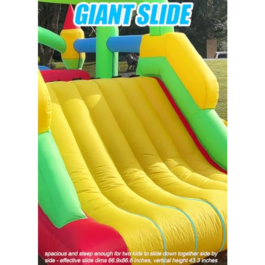 Percorso a ostacoli gonfiabile - Kids Outdoor Bounce House recensione e prezzo