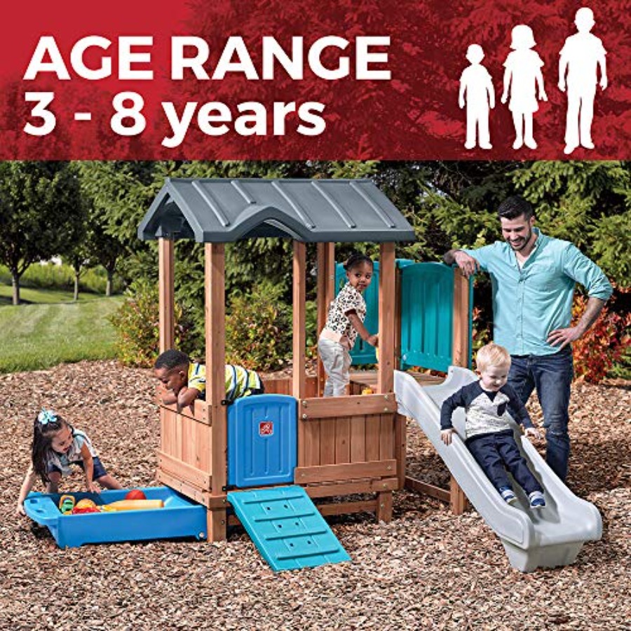 Casetta e scivolo Woodland Adv - Kids Outdoor Swing And Slide recensione e prezzo