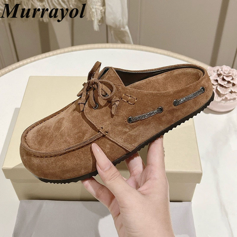 Mules da Donna in Pelle Scamos - Kids Outdoor Shoes recensione e prezzo