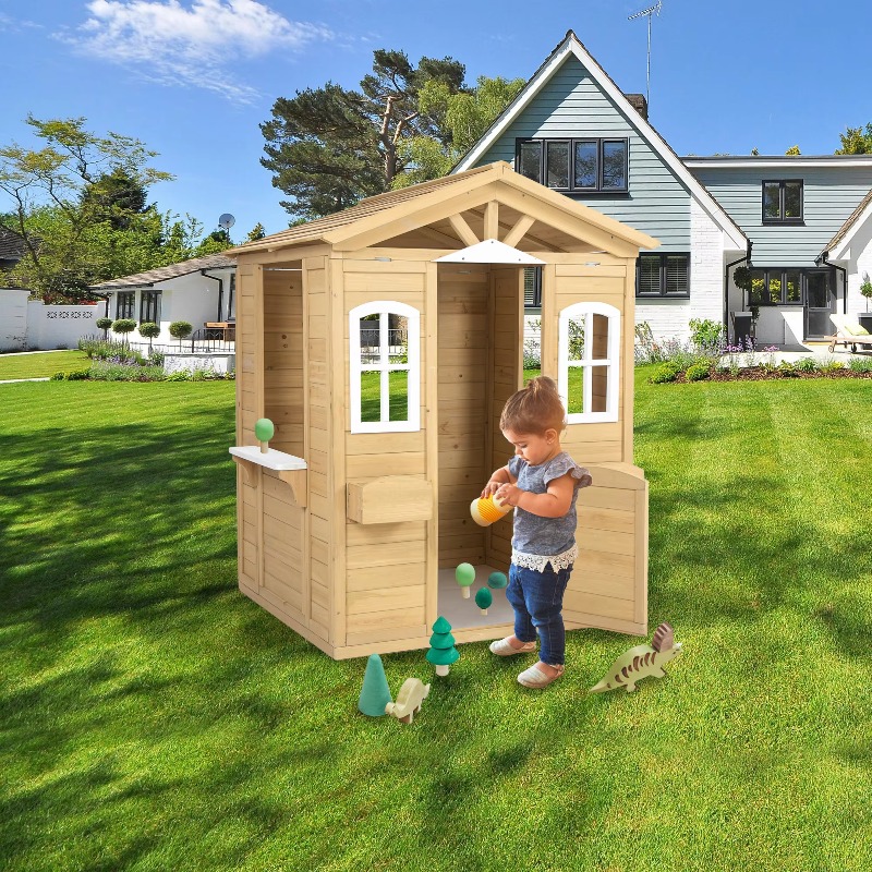 Casetta da gioco moderna class - Kids Outdoor Playhouse recensione e prezzo