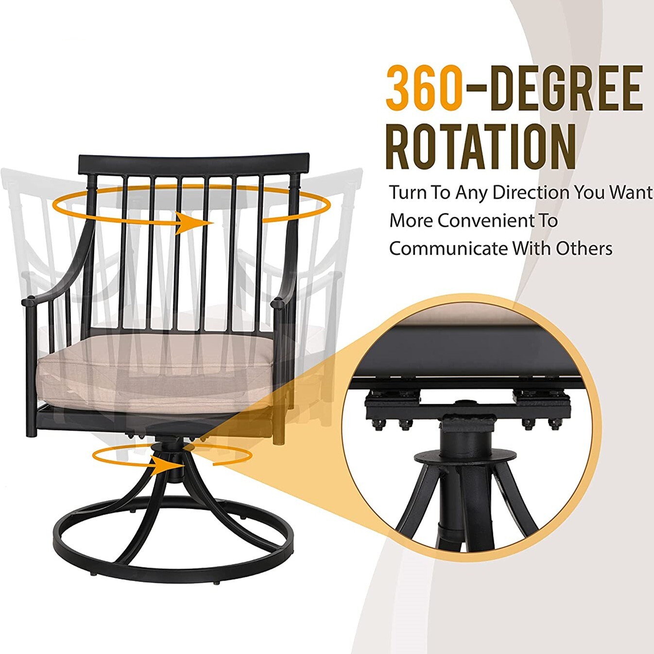 Set di 6 Sedie Girevoli da Pat - Kids Outdoor Dining Set recensione e prezzo