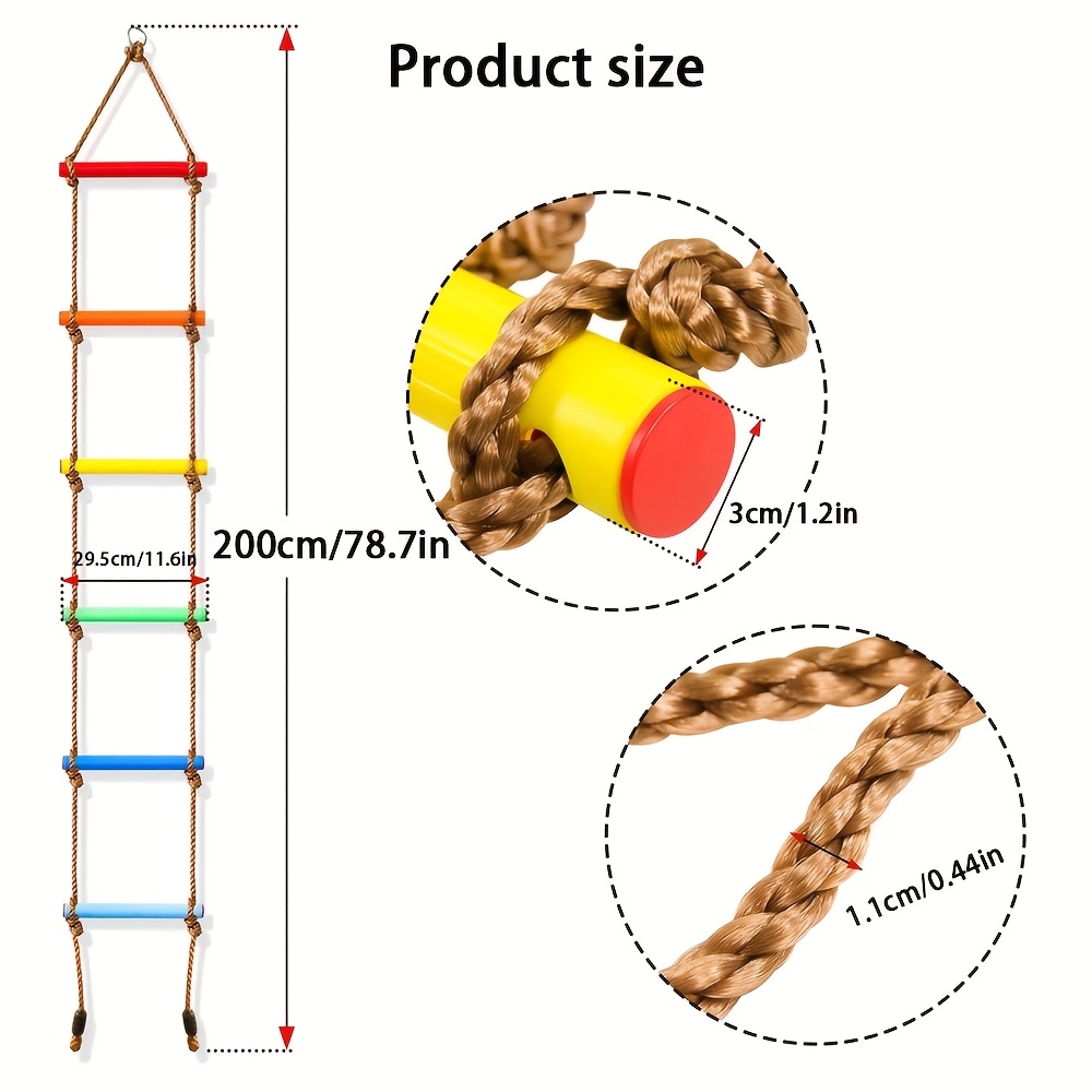 Scala da Arrampicata Colorata  - Kids Outdoor Climbing Structure recensione e prezzo