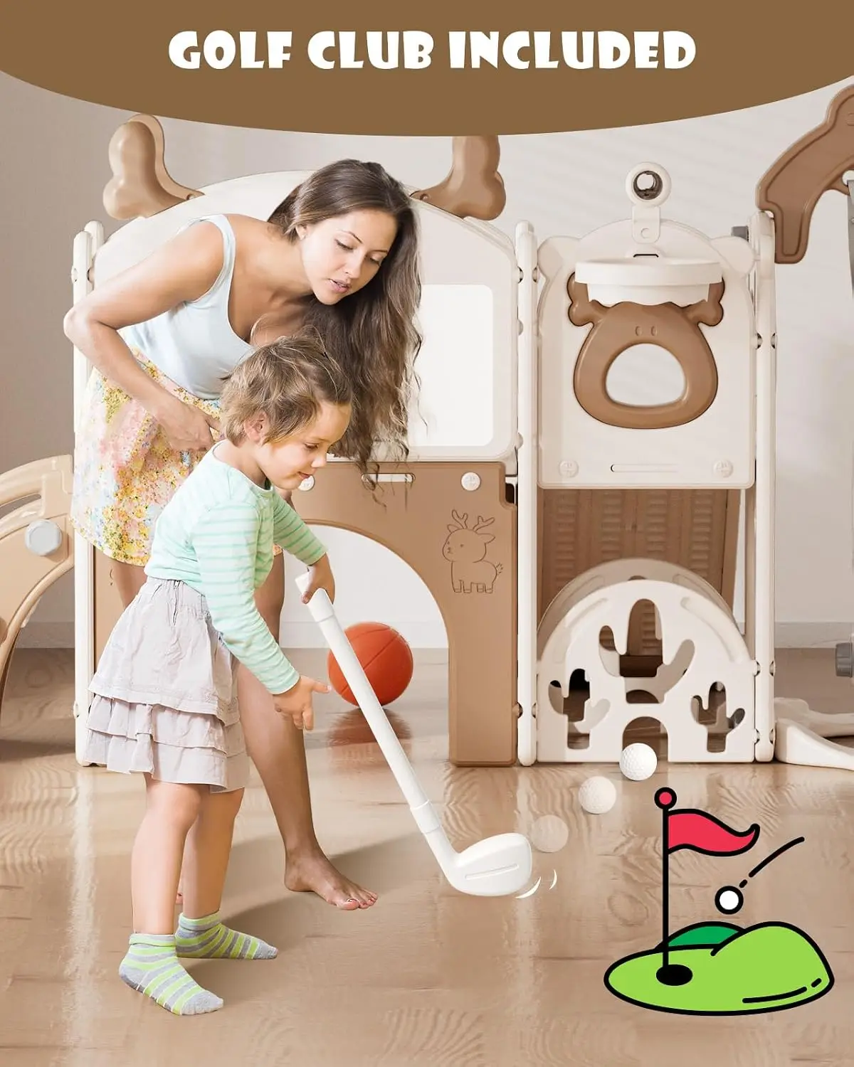 Set Scivolo e Altalena 13-in-1 - Kids Outdoor Swing And Slide recensione e prezzo