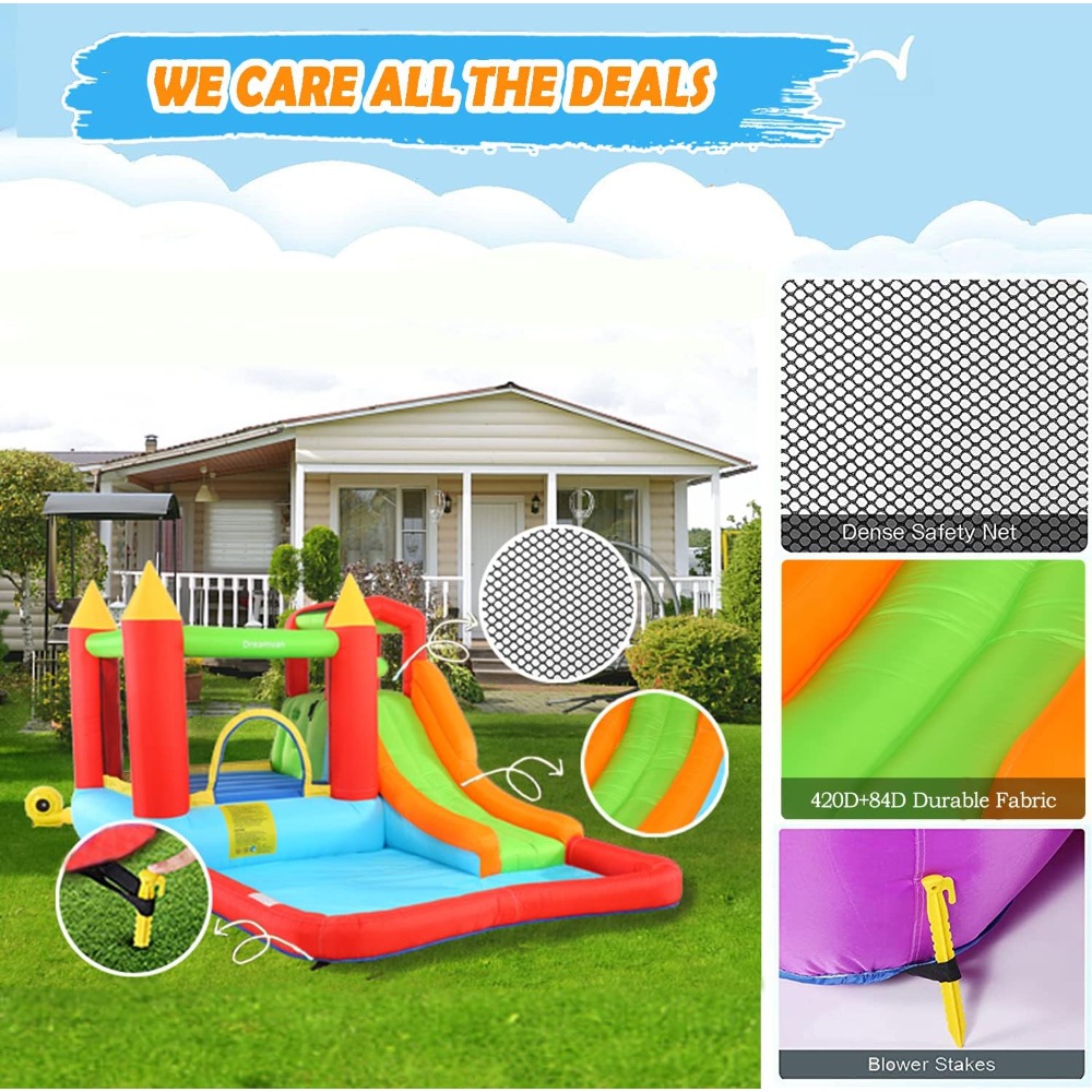 Parco Acquatico Gonfiabile Mul - Kids Outdoor Bounce House recensione e prezzo