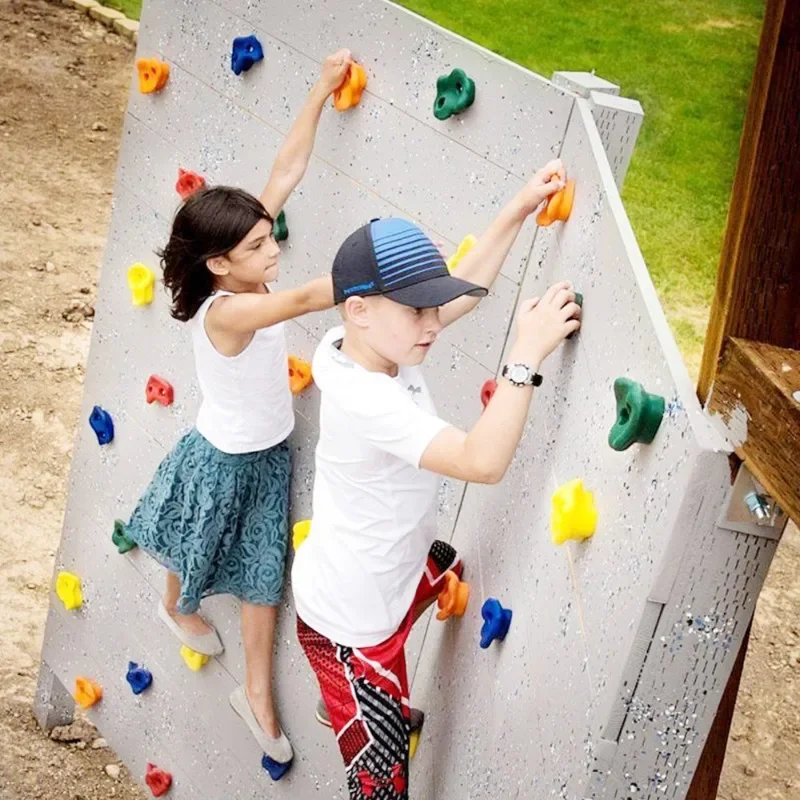 Pietre da Arrampicata in Legno - Kids Outdoor Climbing Structure recensione e prezzo