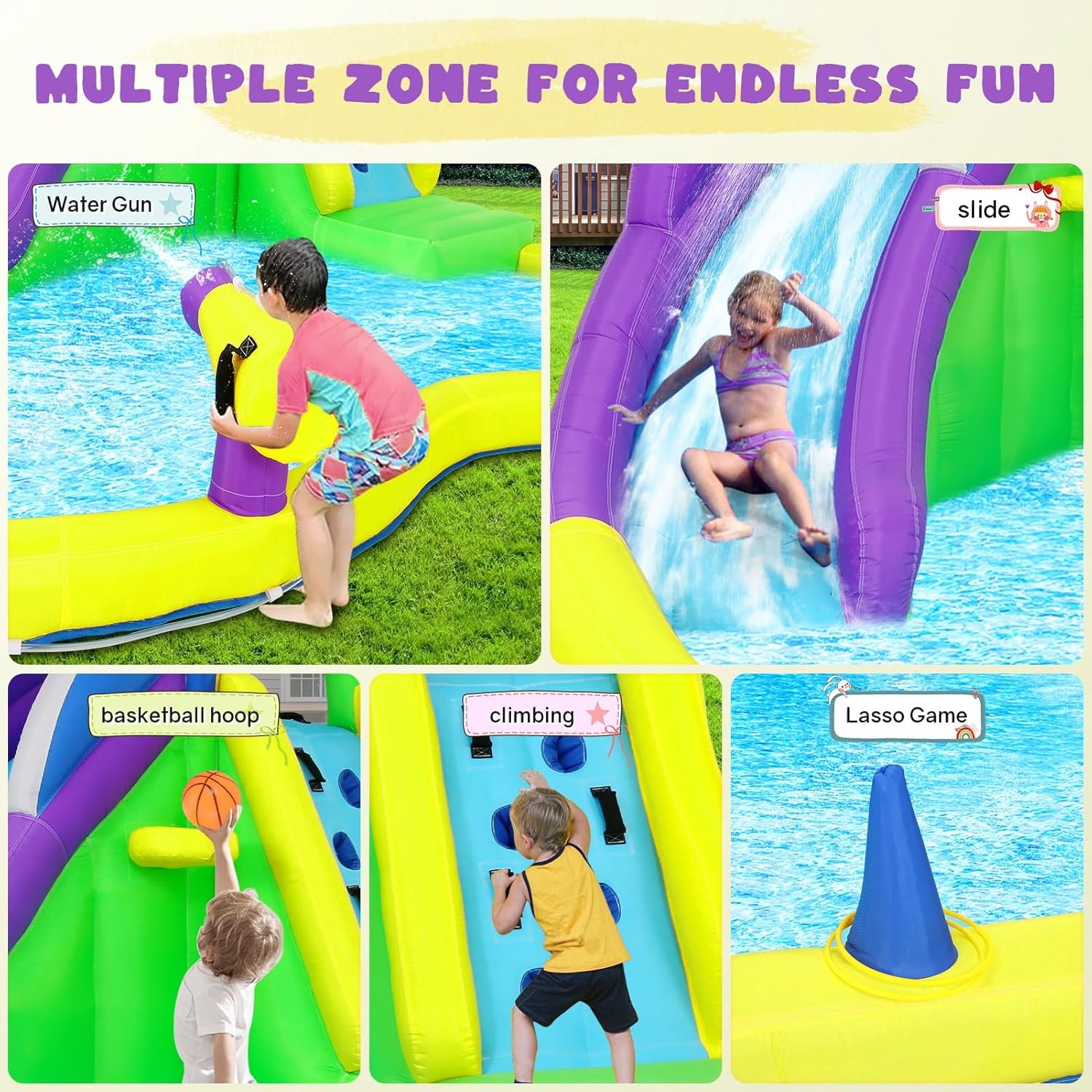 Castello Gonfiabile 13x14FT co - Kids Outdoor Bounce House recensione e prezzo