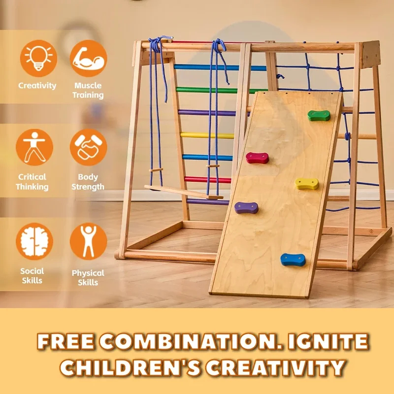 Struttura da Arrampicata in Le - Kids Outdoor Climbing Structure recensione e prezzo