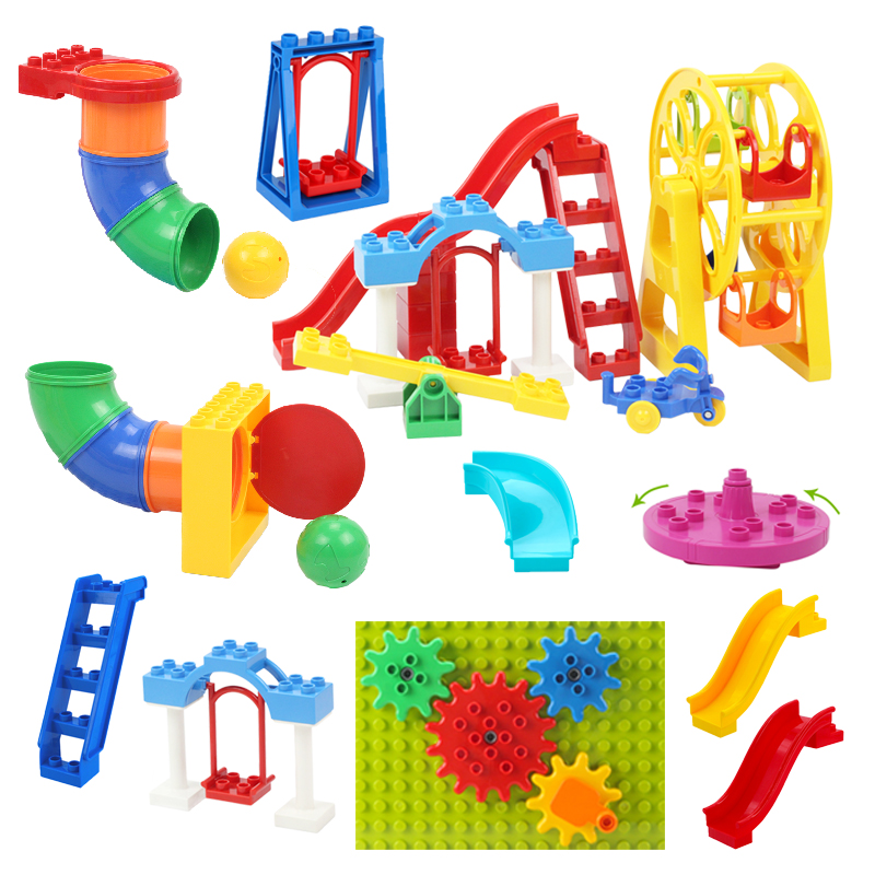 Grandi blocchi di costruzione  - Kids Outdoor Swing And Slide recensione e prezzo