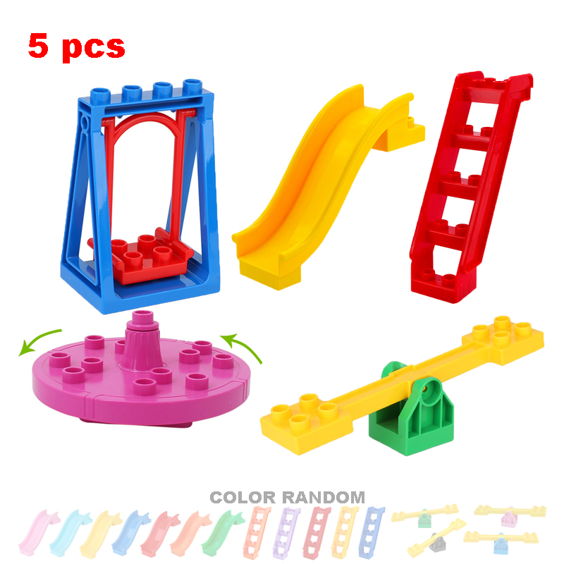 Grandi blocchi di costruzione  - Kids Outdoor Swing And Slide recensione e prezzo
