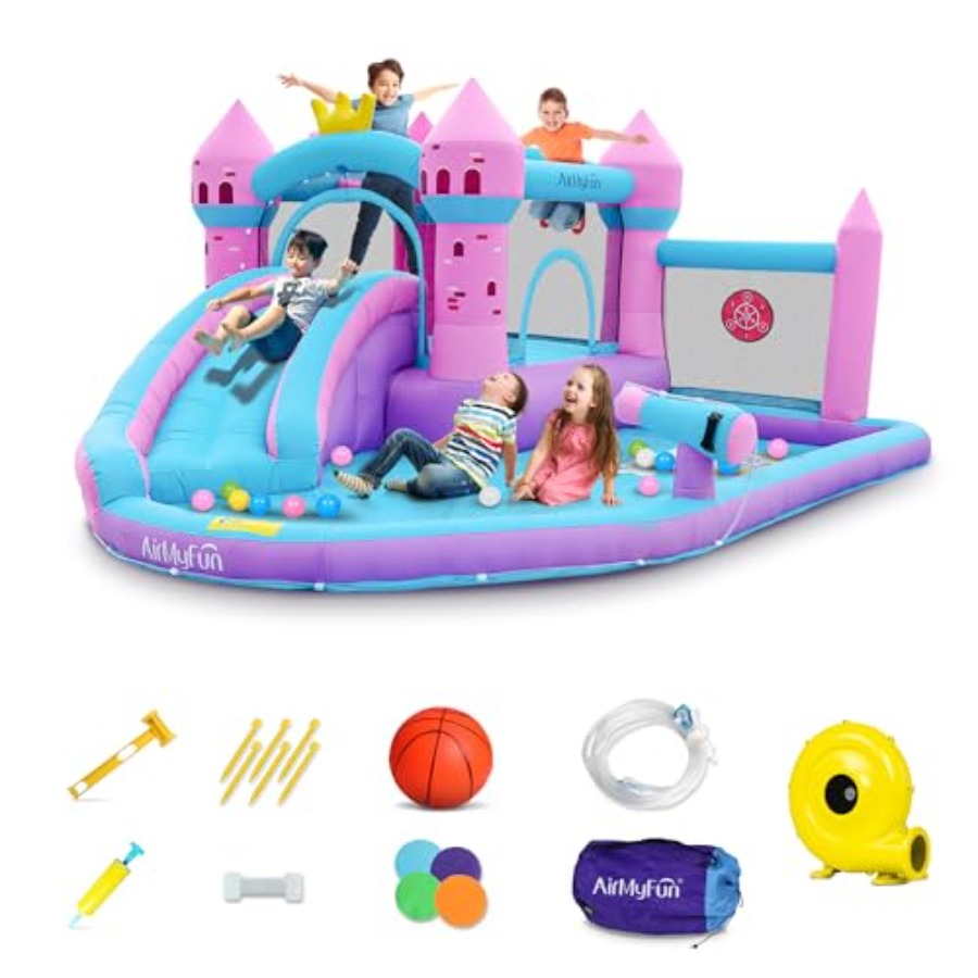 Scivolo acquatico gonfiabile d - Kids Outdoor Bounce House recensione e prezzo
