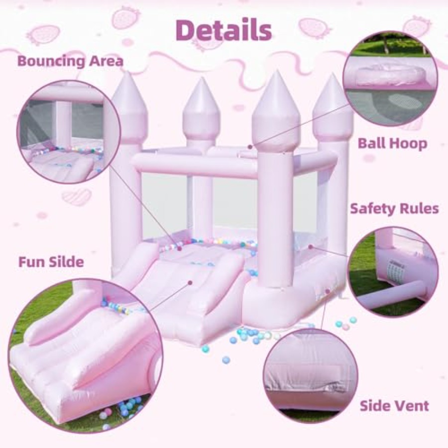 Castello gonfiabile in PVC per - Kids Outdoor Bounce House recensione e prezzo