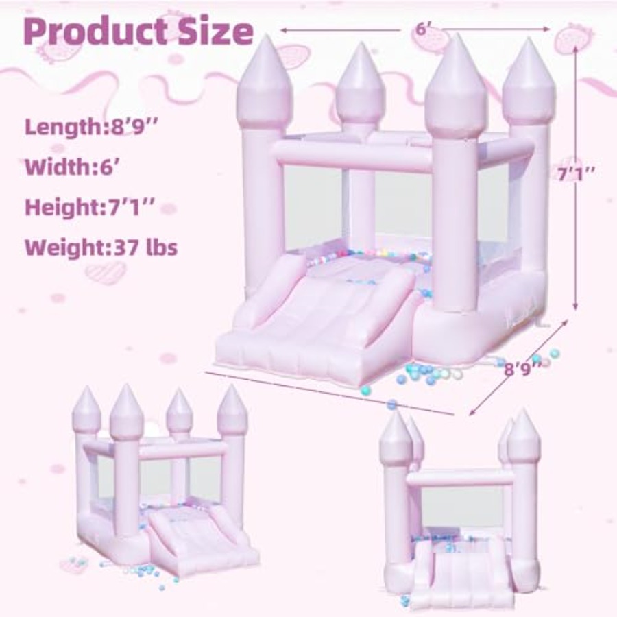 Castello gonfiabile in PVC per - Kids Outdoor Bounce House recensione e prezzo