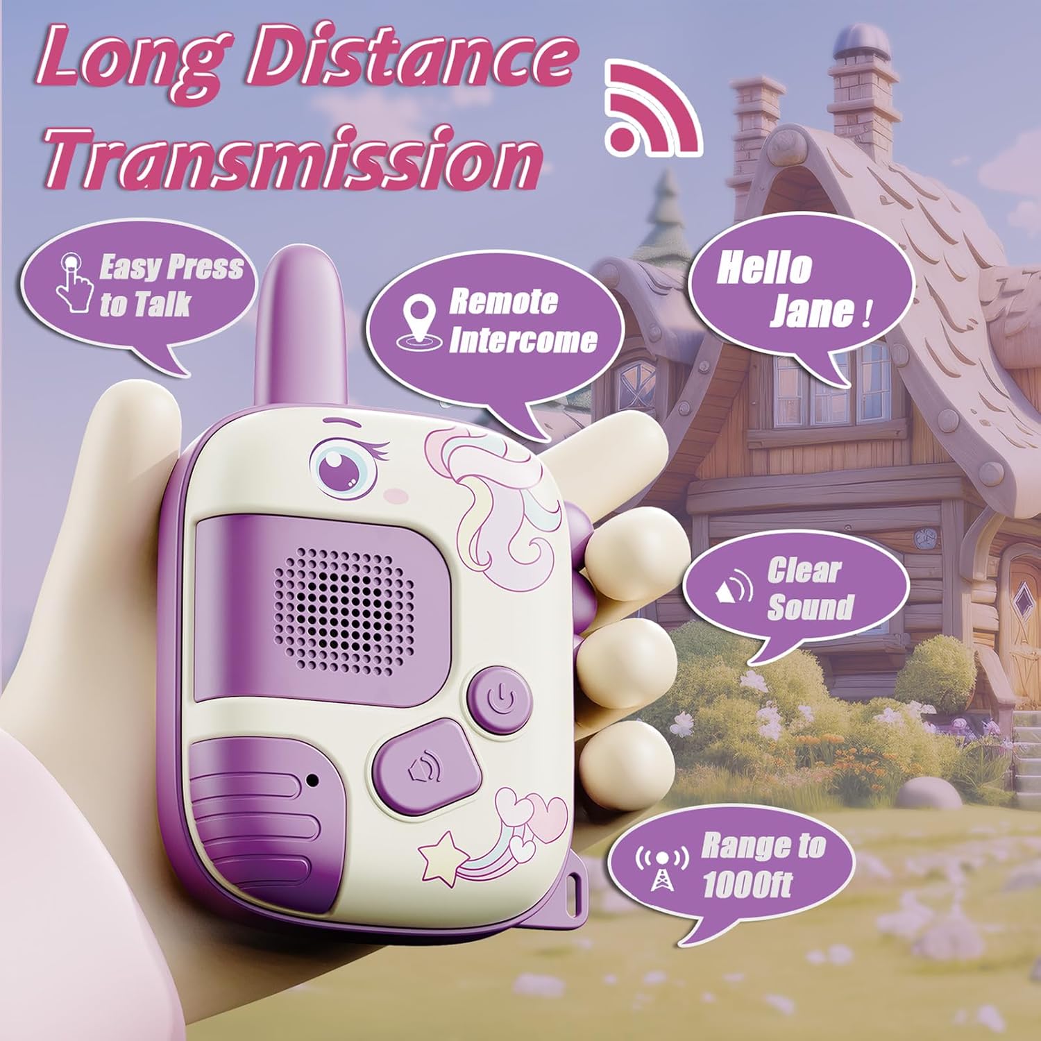 2 pezzi walkie talkie giocatto - Kids Outdoor Xmas Gifts recensione e prezzo