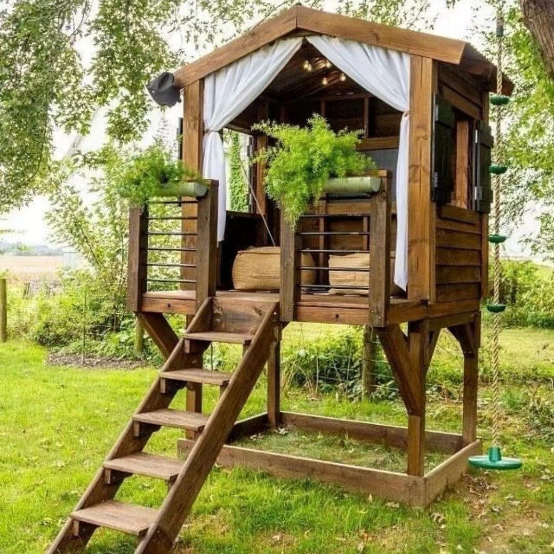 Assemblaggio mobile per estern - Kids Outdoor Playhouse recensione e prezzo